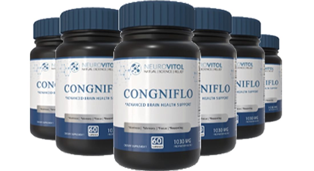 Six bottle Congniflo package